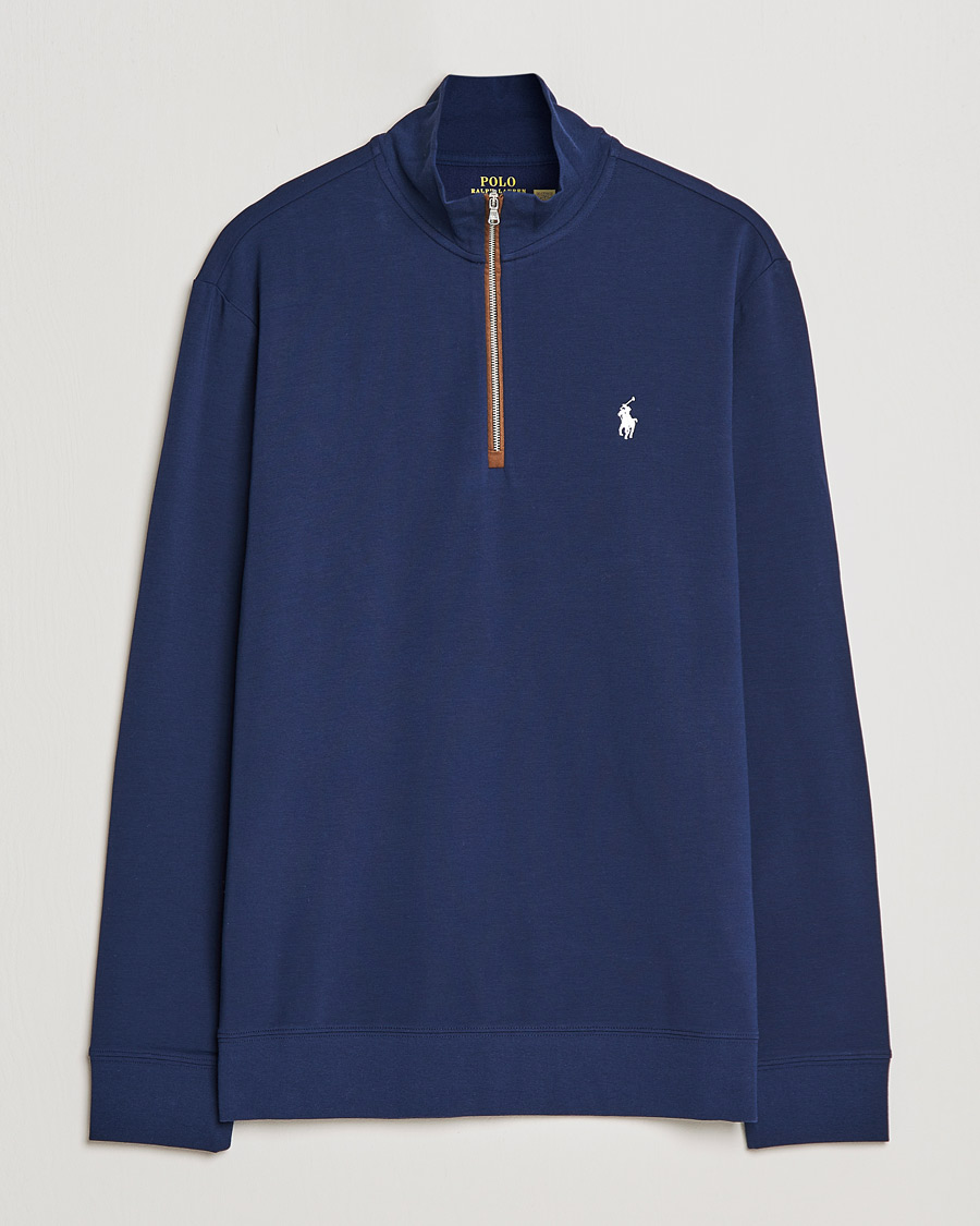 Mies | Puserot | Polo Ralph Lauren Golf | Terry Jersey Half Zip Sweater  French Navy