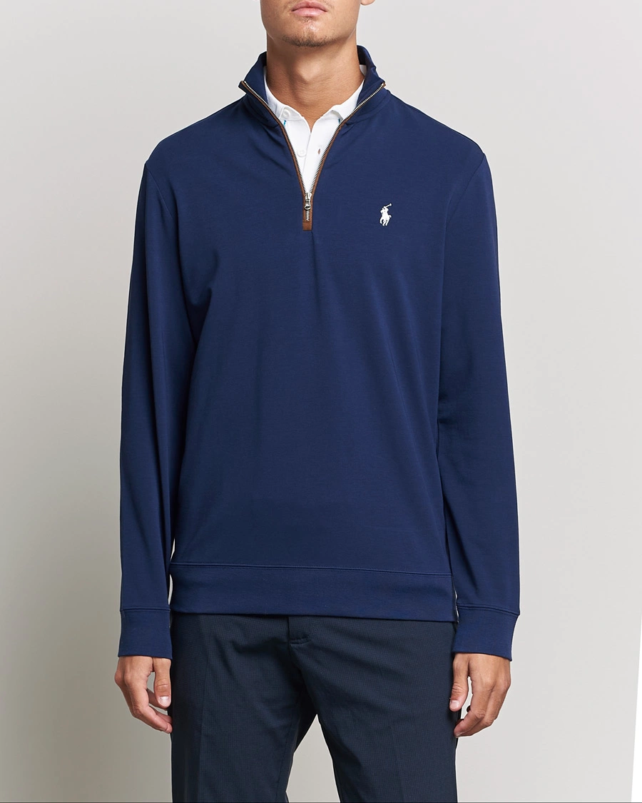Mies |  | Polo Ralph Lauren Golf | Terry Jersey Half Zip Sweater Refined Navy