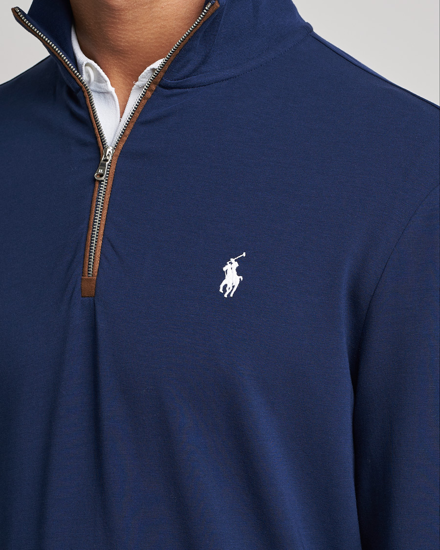 Mies | Puserot | Polo Ralph Lauren Golf | Terry Jersey Half Zip Sweater  French Navy