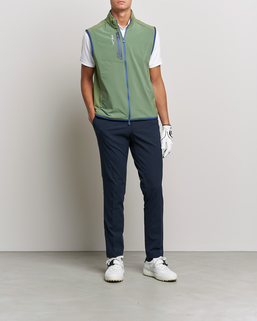 Mies | Takit | RLX Ralph Lauren | Techy Terry Vest Cargo Green/Light Navy
