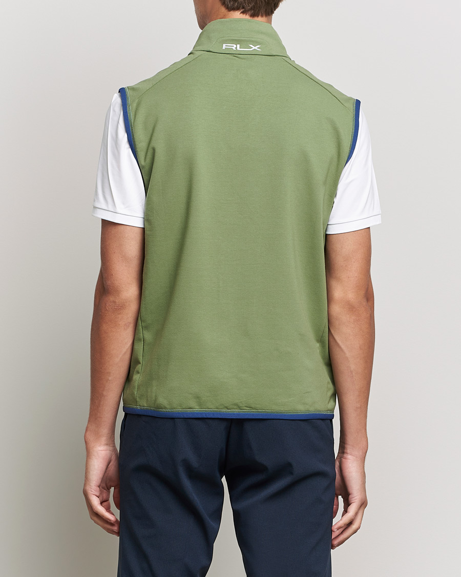 Mies | Takit | RLX Ralph Lauren | Techy Terry Vest Cargo Green/Light Navy