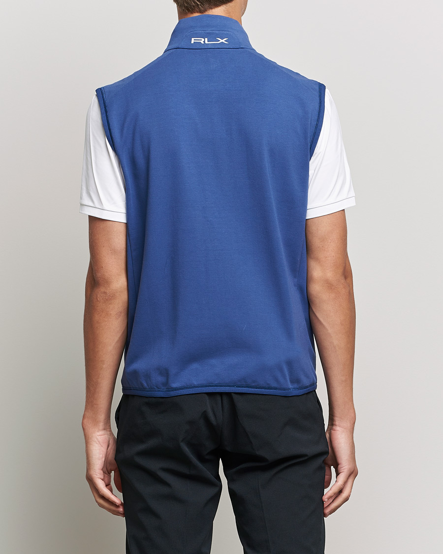 Mies | Takit | RLX Ralph Lauren | Techy Terry Vest Light Navy Houndstooth