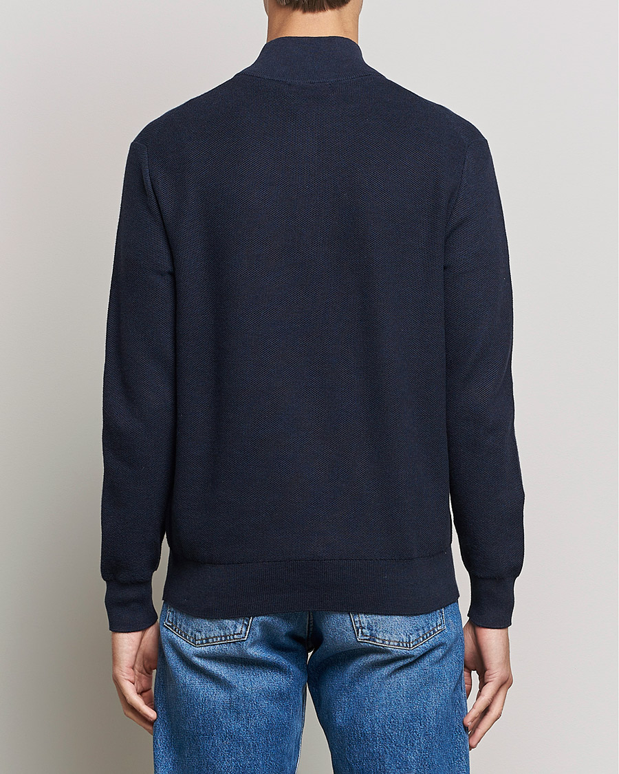 Mies | Puserot | Polo Ralph Lauren | Textured Half-Zip Navy Heather