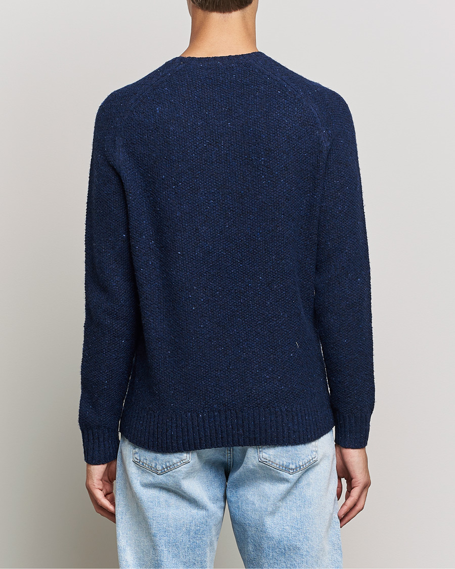 Mies | Puserot | Polo Ralph Lauren | Wool Donegal Knitted Sweater Navy
