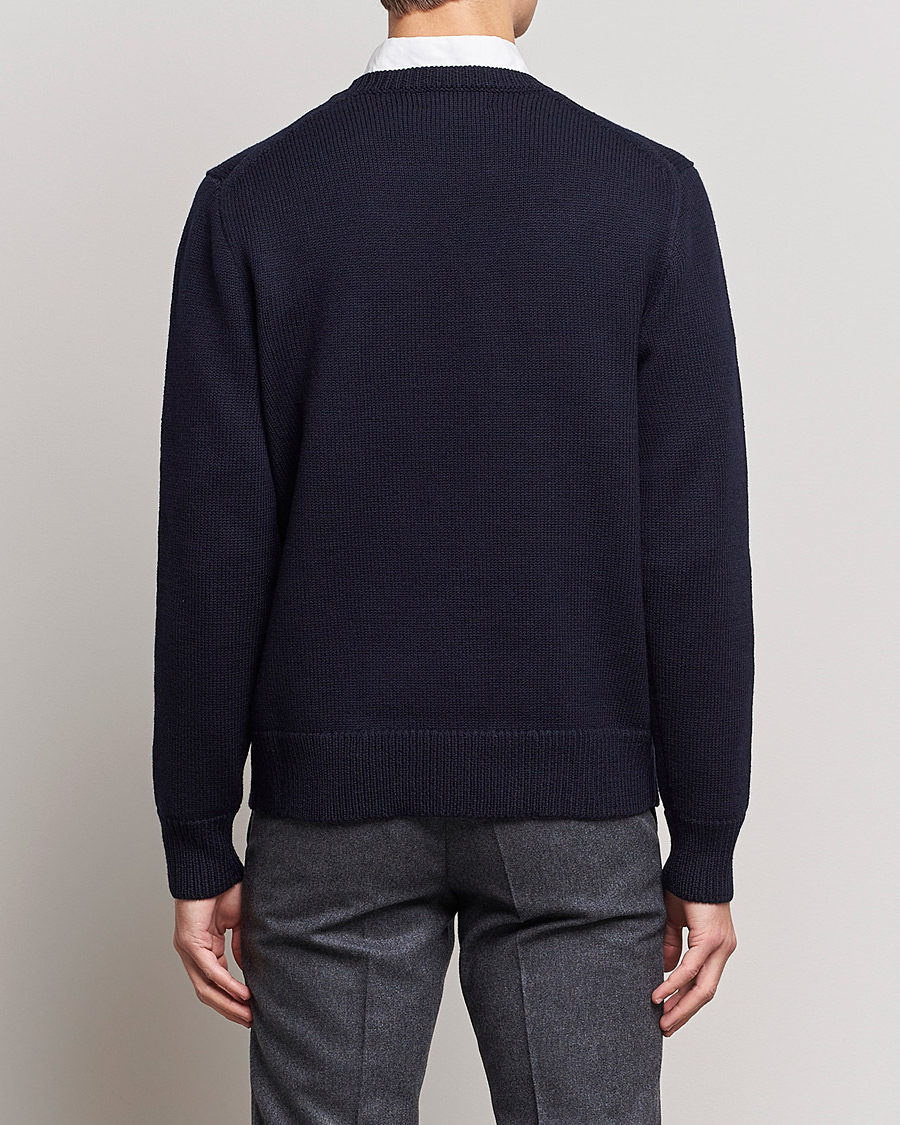 Mies | Puserot | Polo Ralph Lauren | Wool Logo Knitted Sweater Hunter Navy