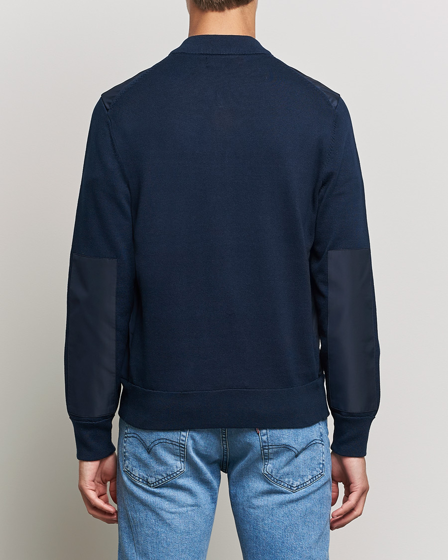 Mies | Puserot | Polo Ralph Lauren | Cotton Hybrid Full-Zip Sweater Piper Navy