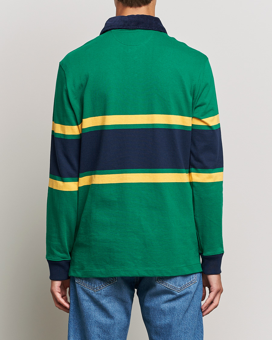 Mies | Puserot | Polo Ralph Lauren | Jersey Striped Rugger Athletic Green