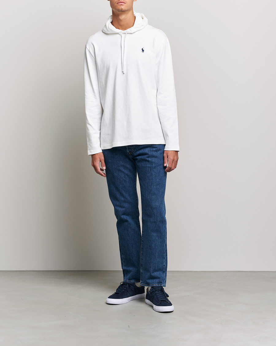 Mies | Puserot | Polo Ralph Lauren | Jersey Hoodie White
