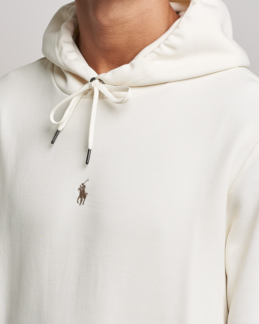 Mies | Puserot | Polo Ralph Lauren | Double Knit Logo Hoodie Clubhouse Cream