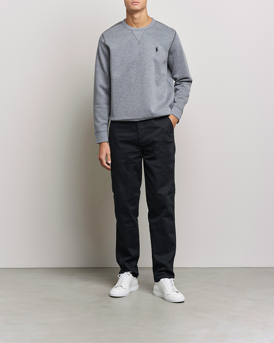 Mies | Puserot | Polo Ralph Lauren | Double Knit Sweatshirt Classic Grey Heather