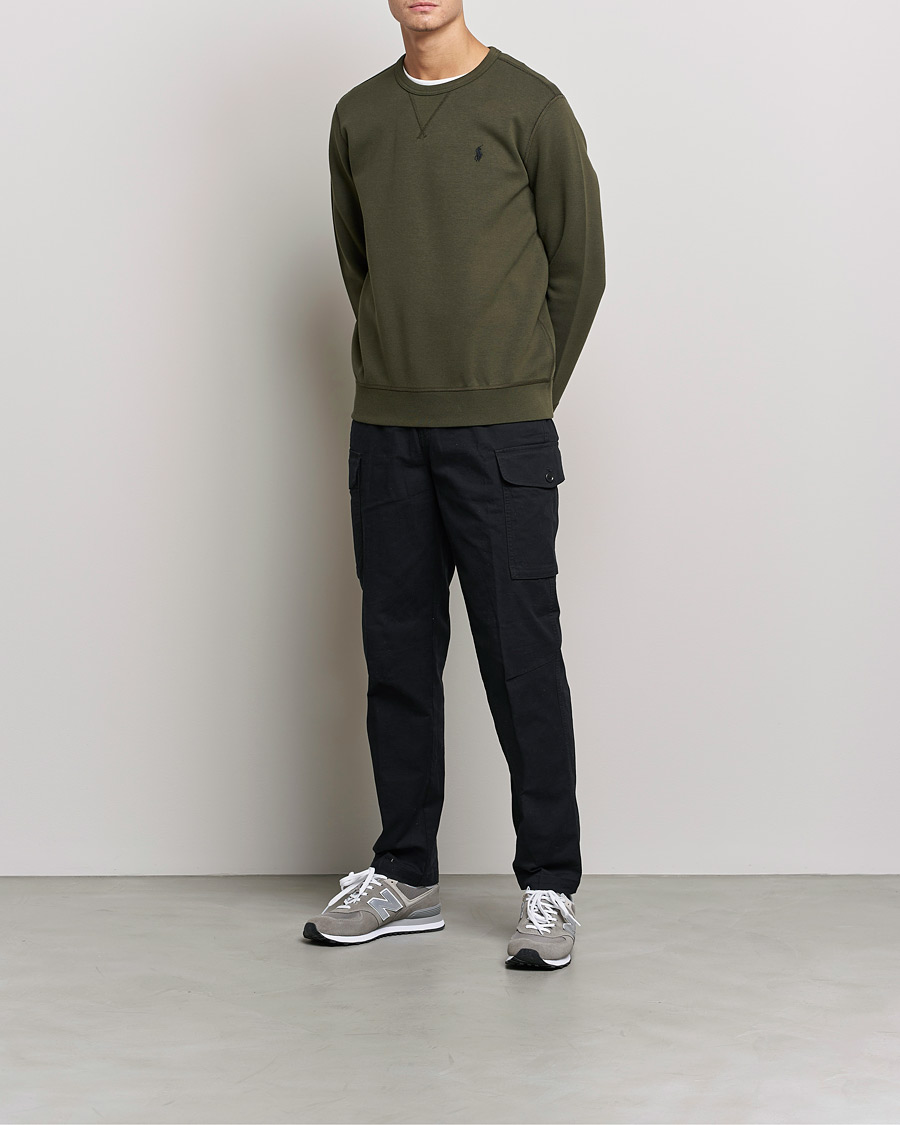 Mies | Puserot | Polo Ralph Lauren | Double Knit Sweatshirt Company Olive