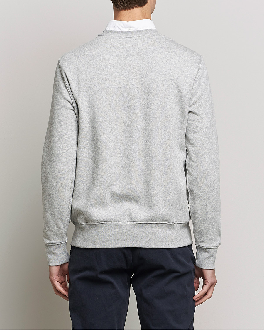 Mies | Puserot | Polo Ralph Lauren | Printed Denim Bear Sweatshirt Andover Heather