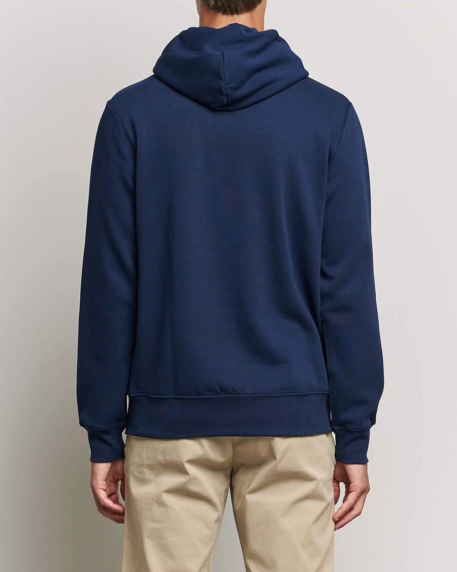 Mies | Puserot | Polo Ralph Lauren | Printed Denim Bear Hoodie Cruise Navy