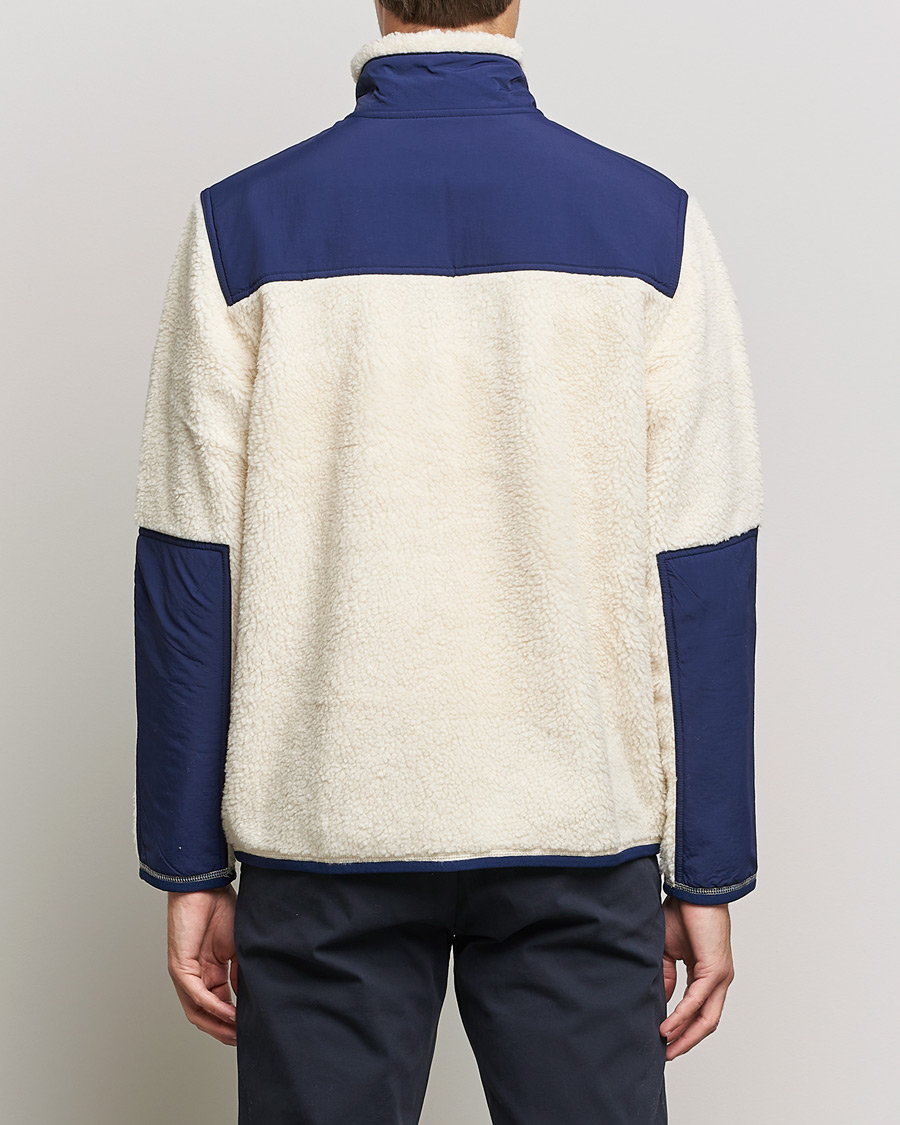 Mies | Puserot | Polo Ralph Lauren | Bonded Sherpa Full Zip Sweater Creme/Navy
