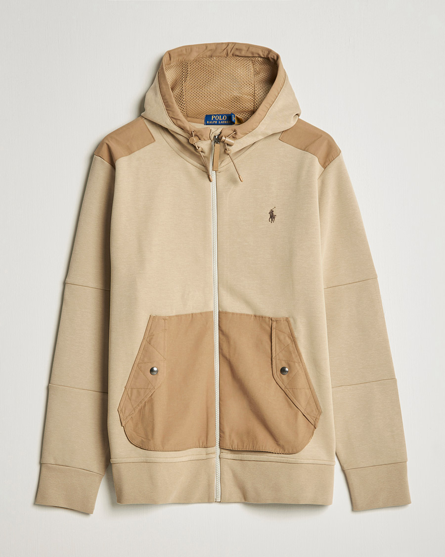Mies | Puserot | Polo Ralph Lauren | Double Knit Full Zip Hoodie Classic Khaki
