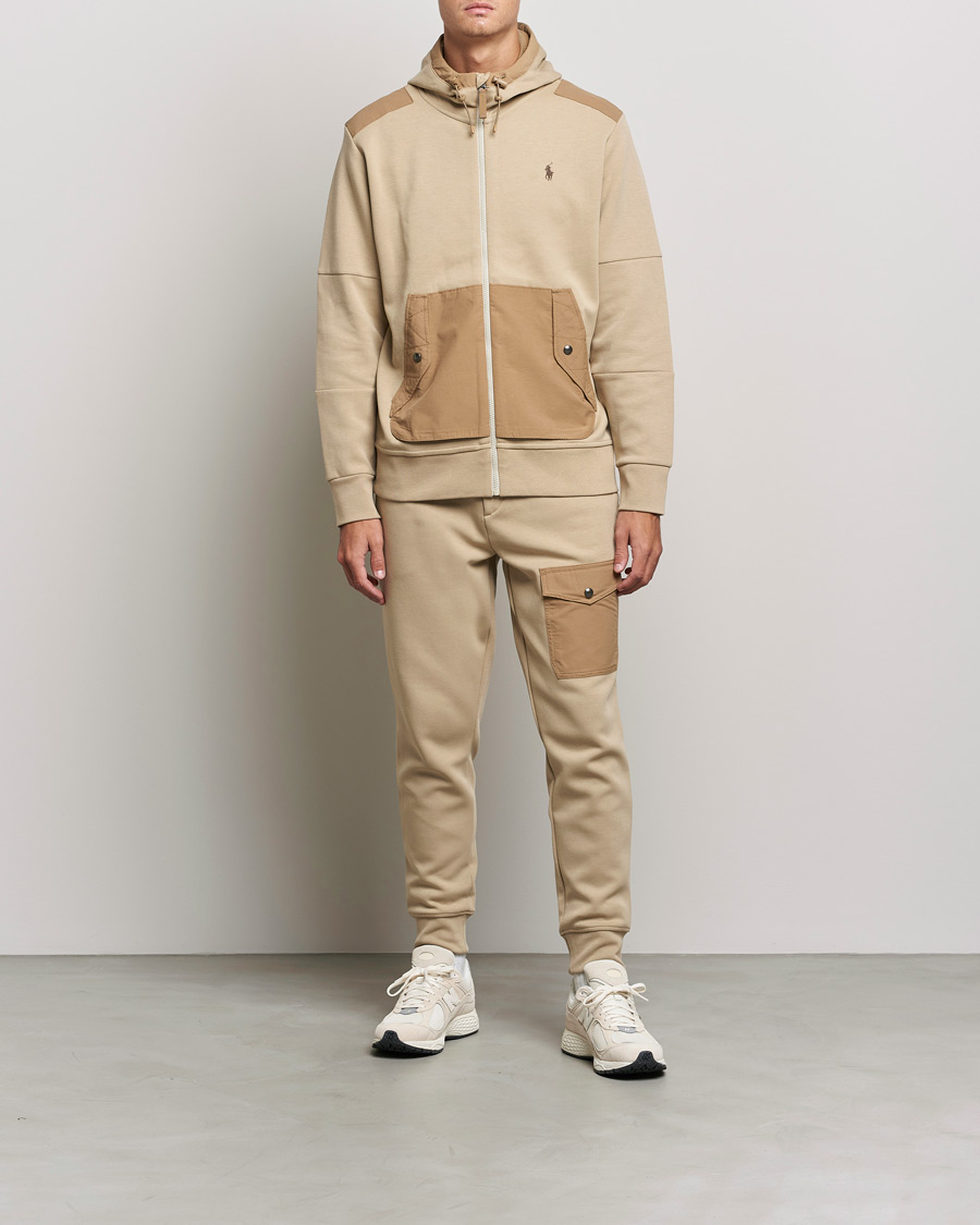 Mies | Puserot | Polo Ralph Lauren | Double Knit Full Zip Hoodie Classic Khaki