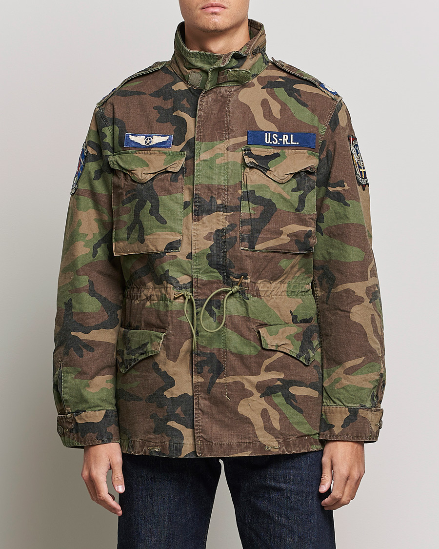 Mies | Takit | Polo Ralph Lauren | M65 Combat Field Jacket Surplus Camo