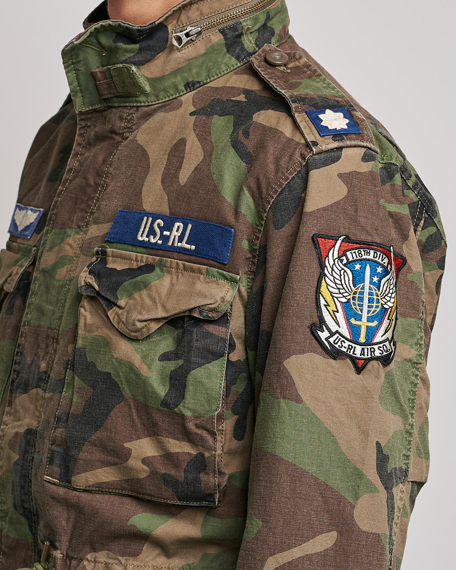 Mies | Takit | Polo Ralph Lauren | M65 Combat Field Jacket Surplus Camo