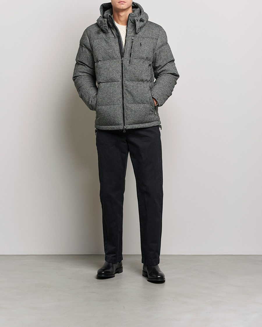 Mies | Takit | Polo Ralph Lauren | El Cap Herringbone Down Jacket Grey