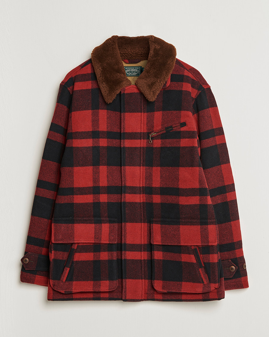 Mies | Takit | Polo Ralph Lauren | Lumber Wool Checked Jacket Red/Black