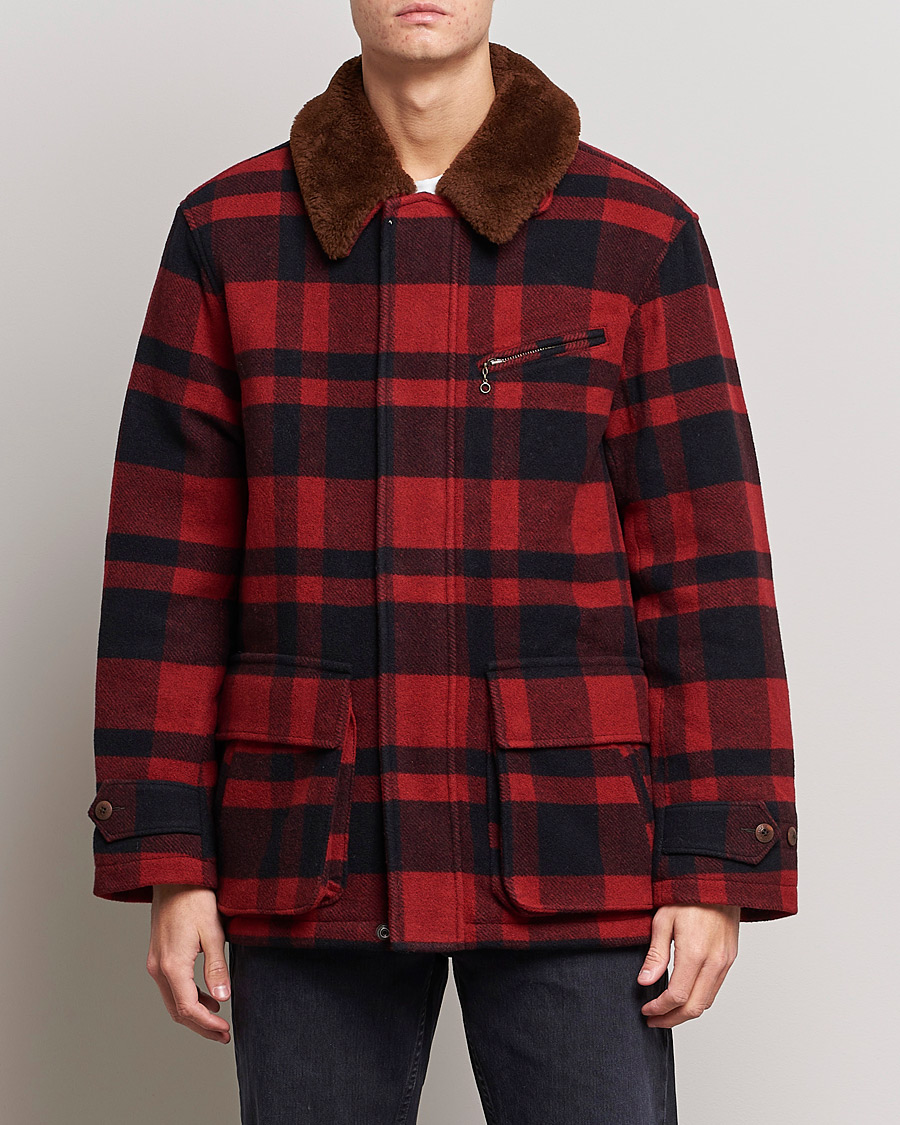 Mies | Takit | Polo Ralph Lauren | Lumber Wool Checked Jacket Red/Black