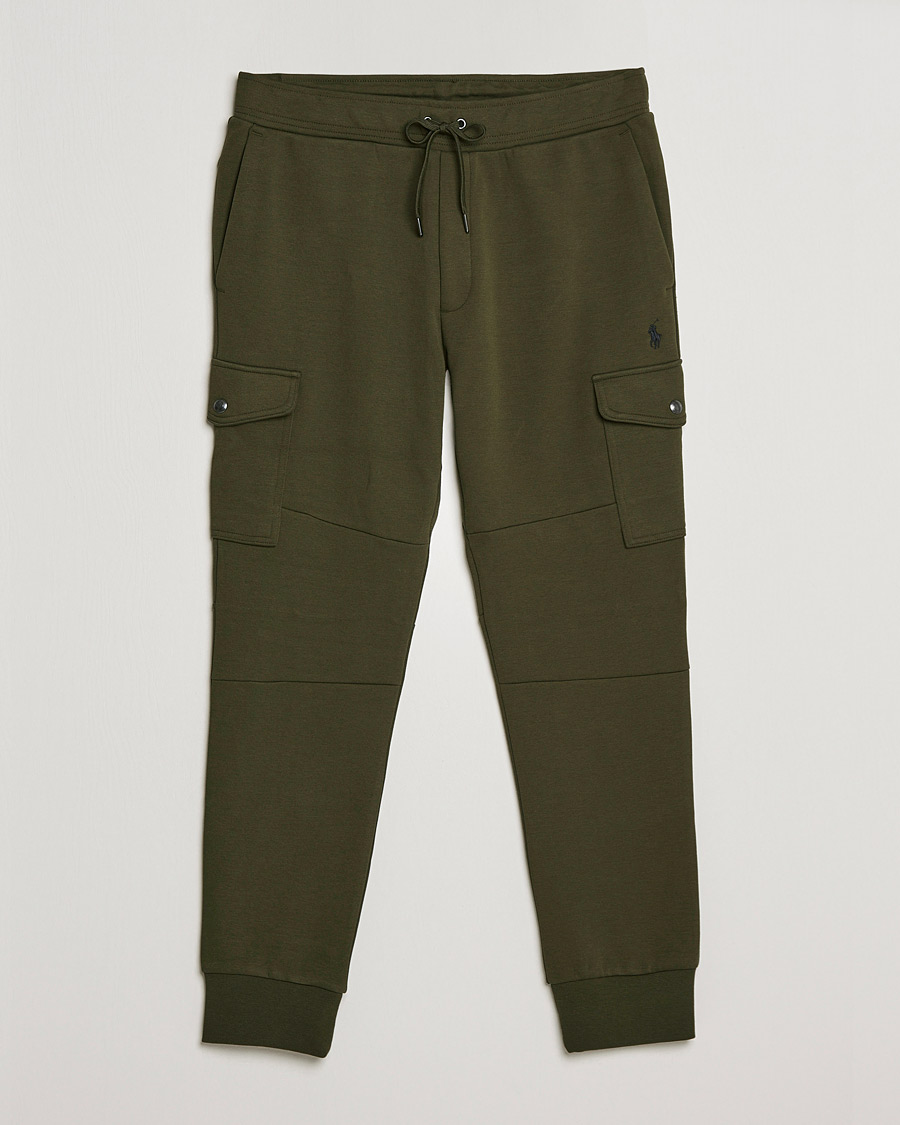 Mies | Housut | Polo Ralph Lauren | Double Knit Cargo Jogger Pants Company Olive