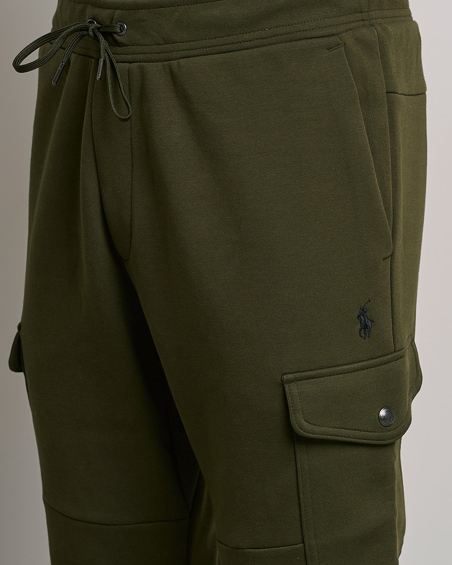 Mies | Housut | Polo Ralph Lauren | Double Knit Cargo Jogger Pants Company Olive