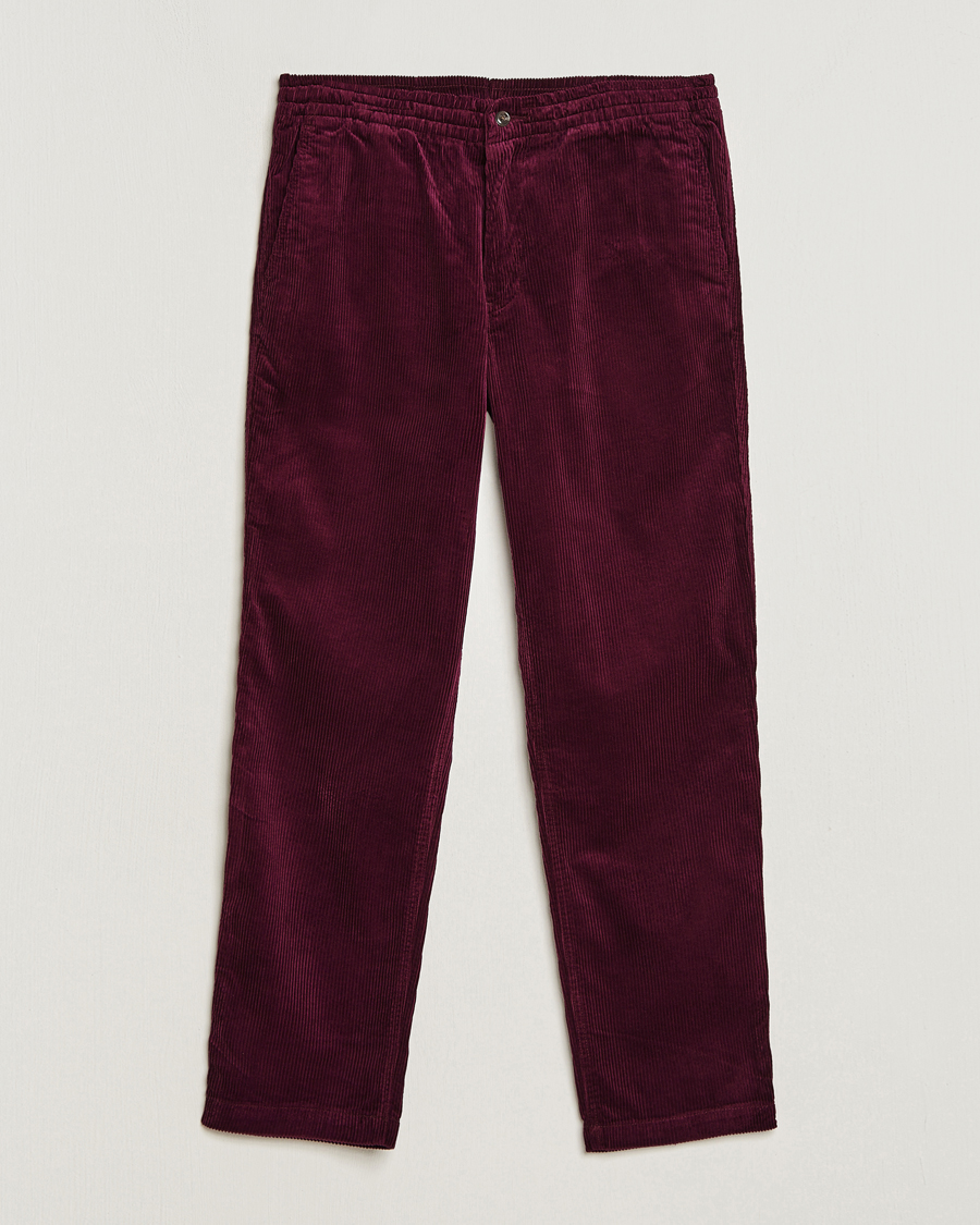 Mies |  | Polo Ralph Lauren | Prepster Corduroy Drawstring Pants Ruby