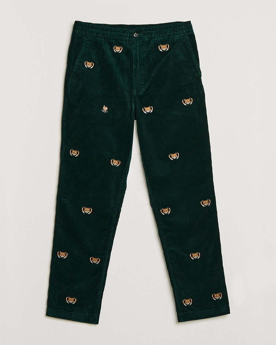 Mies | Housut | Polo Ralph Lauren | Prepster Corduroy Printed Fox Pants College Green
