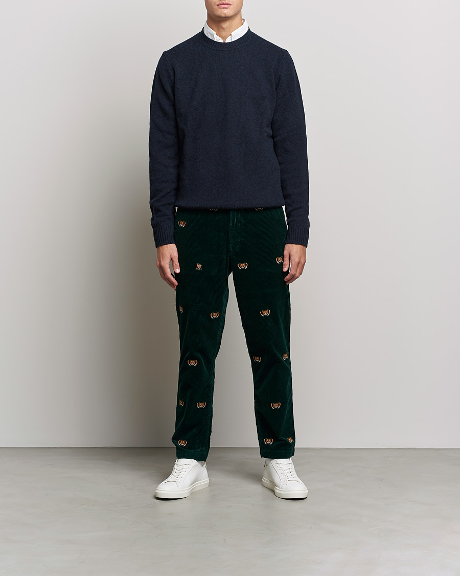 Mies | Housut | Polo Ralph Lauren | Prepster Corduroy Printed Fox Pants College Green