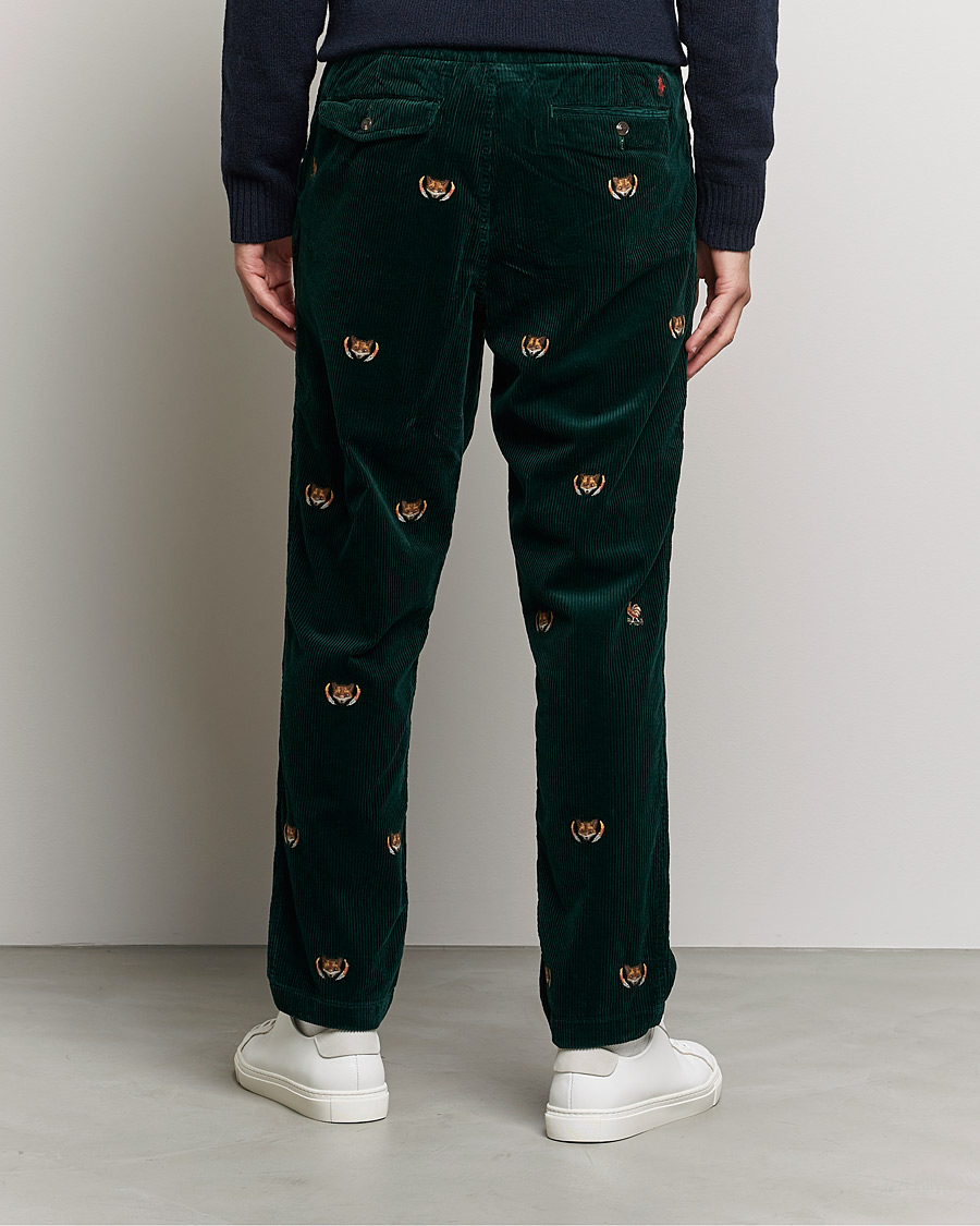 Mies | Housut | Polo Ralph Lauren | Prepster Corduroy Printed Fox Pants College Green
