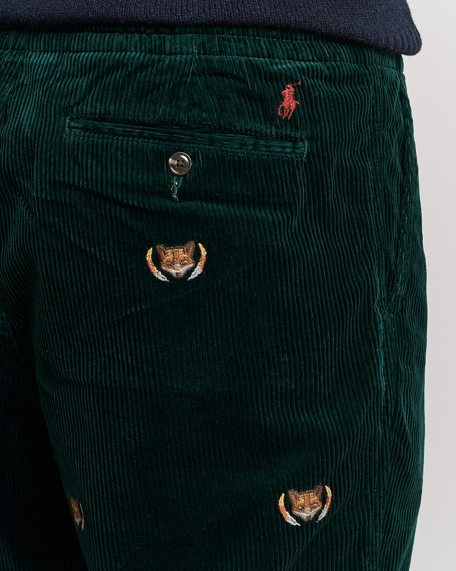Mies | Housut | Polo Ralph Lauren | Prepster Corduroy Printed Fox Pants College Green