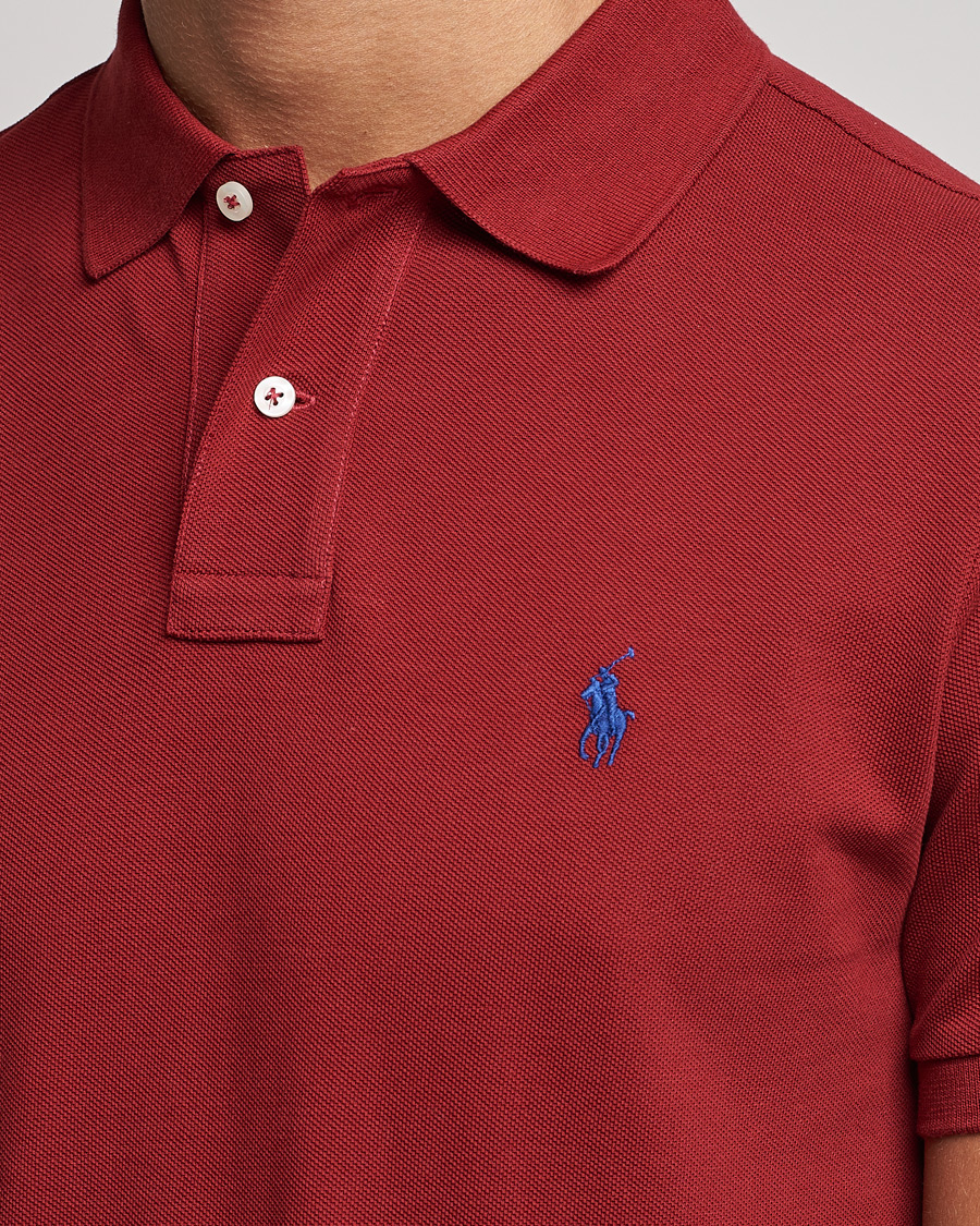 Mies | Pikeet | Polo Ralph Lauren | Custom Slim Fit Polo Holiday Red