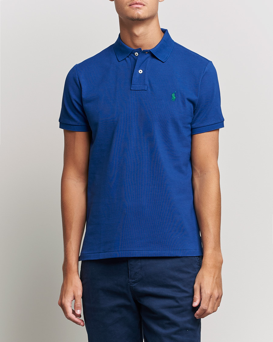 Mies | Pikeet | Polo Ralph Lauren | Custom Slim Fit Polo Harrison Blue