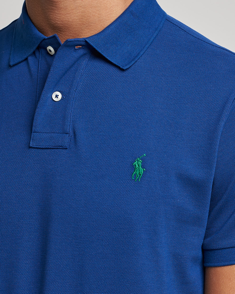 Mies | Pikeet | Polo Ralph Lauren | Custom Slim Fit Polo Harrison Blue