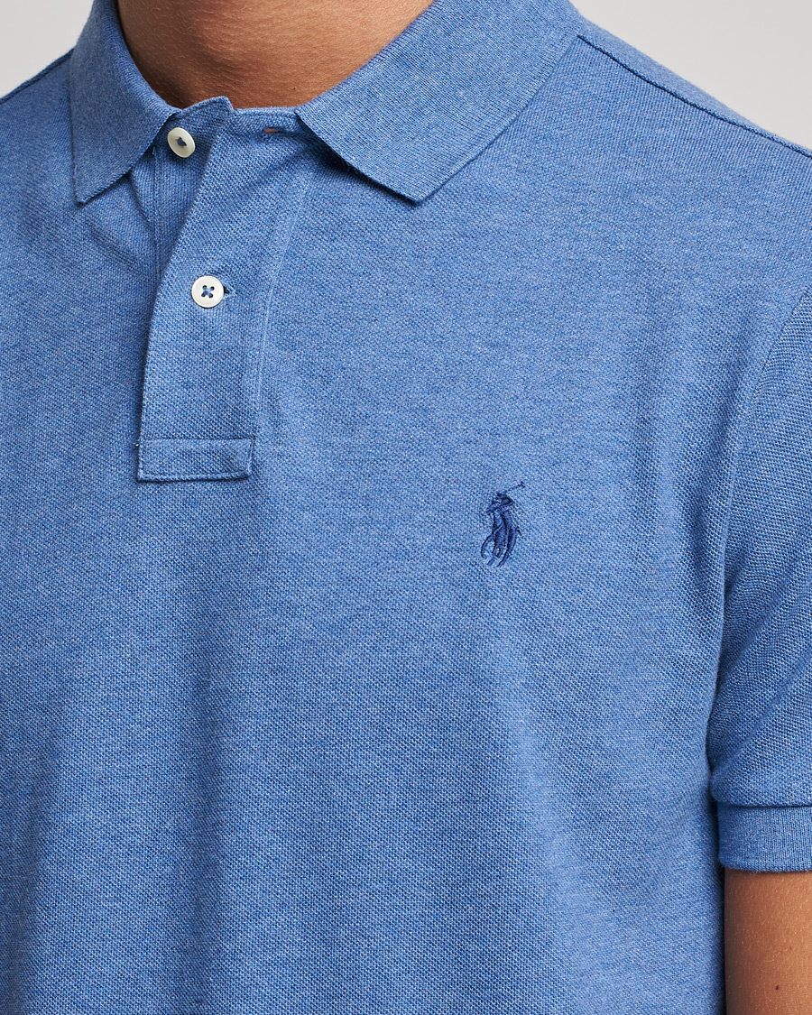 Mies | Pikeet | Polo Ralph Lauren | Custom Slim Fit Polo Bedford Heather
