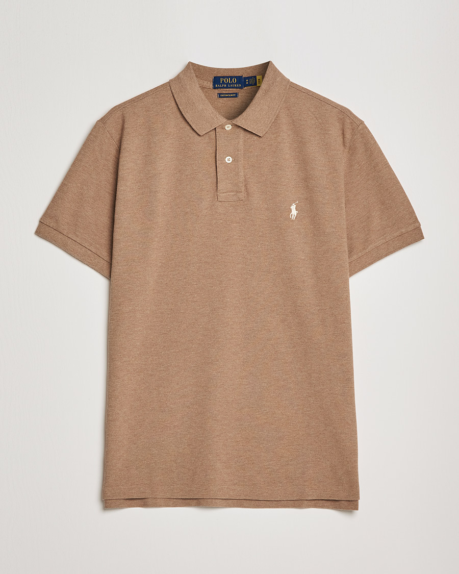 Mies | Pikeet | Polo Ralph Lauren | Custom Slim Fit Polo Italian Heather