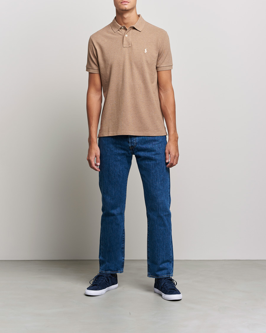 Mies | Pikeet | Polo Ralph Lauren | Custom Slim Fit Polo Italian Heather