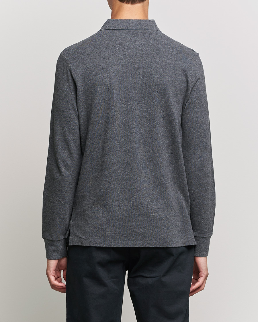 Mies | Pikeet | Polo Ralph Lauren | Custom Slim Fit Long Sleeve Polo Barclay Heathe