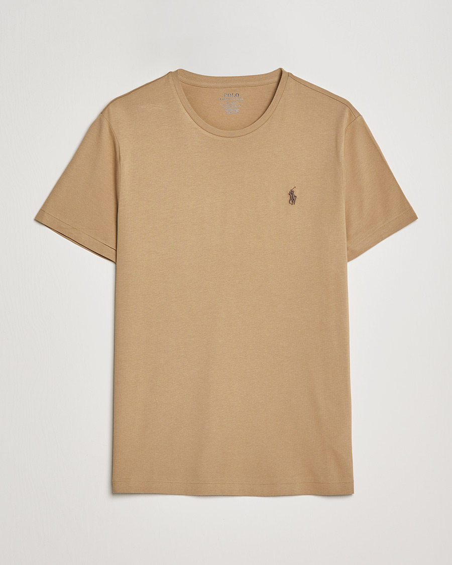 Mies | T-paidat | Polo Ralph Lauren | Crew Neck Tee Luxury Tan