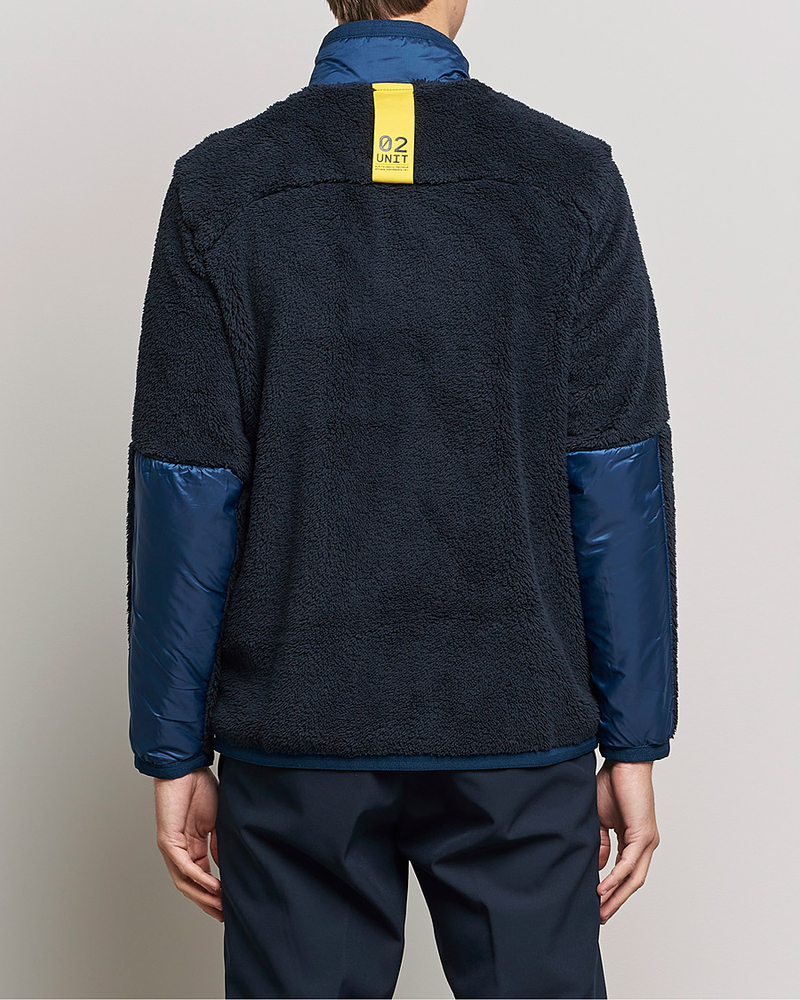 Mies | Puserot | RLX Ralph Lauren | Hi-Pile Full Zip Sweater College Navy