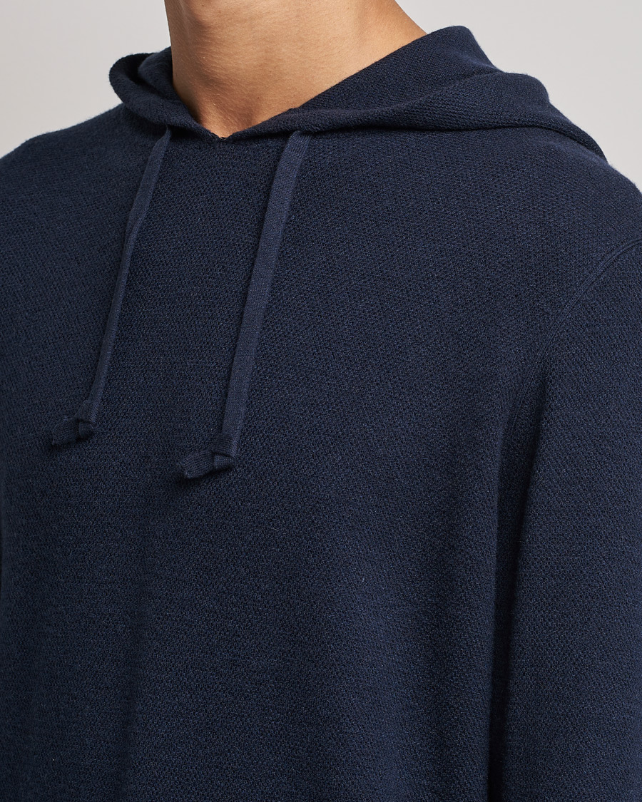 Mies | Puserot | RLX Ralph Lauren | Cashmere Hoodie College Navy