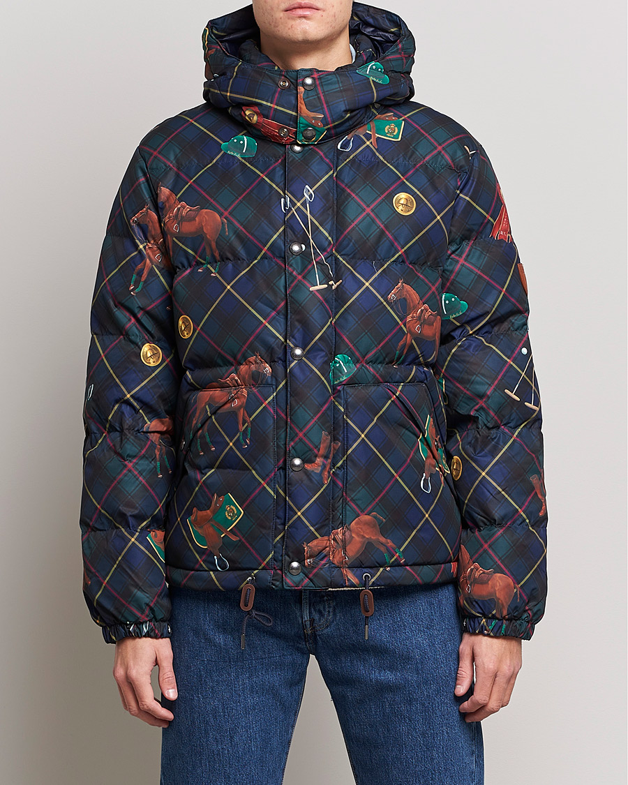 Mies | Takit | Polo Ralph Lauren | Blackwatch Pony Puffer Jacket Multi
