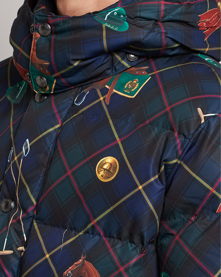 Mies | Takit | Polo Ralph Lauren | Blackwatch Pony Puffer Jacket Multi