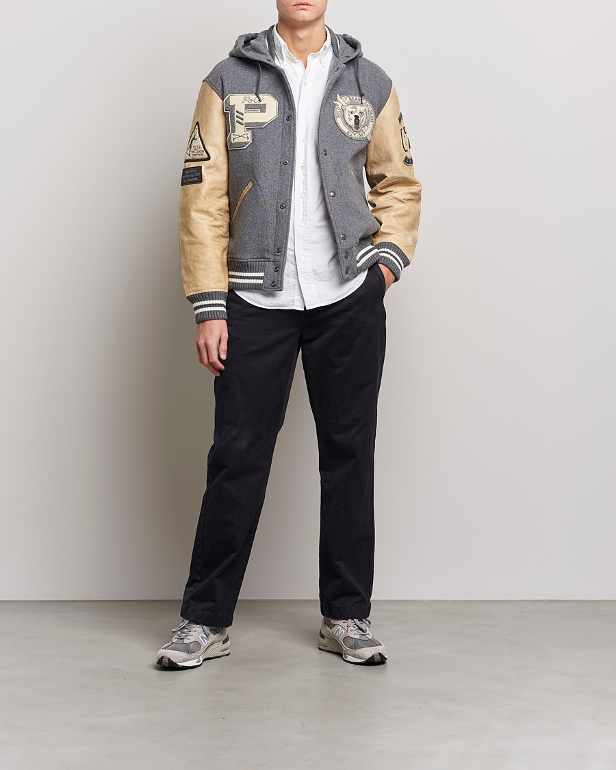 Mies | Takit | Polo Ralph Lauren | Ski Varsity Lined Bomber Jacket Grey Heather