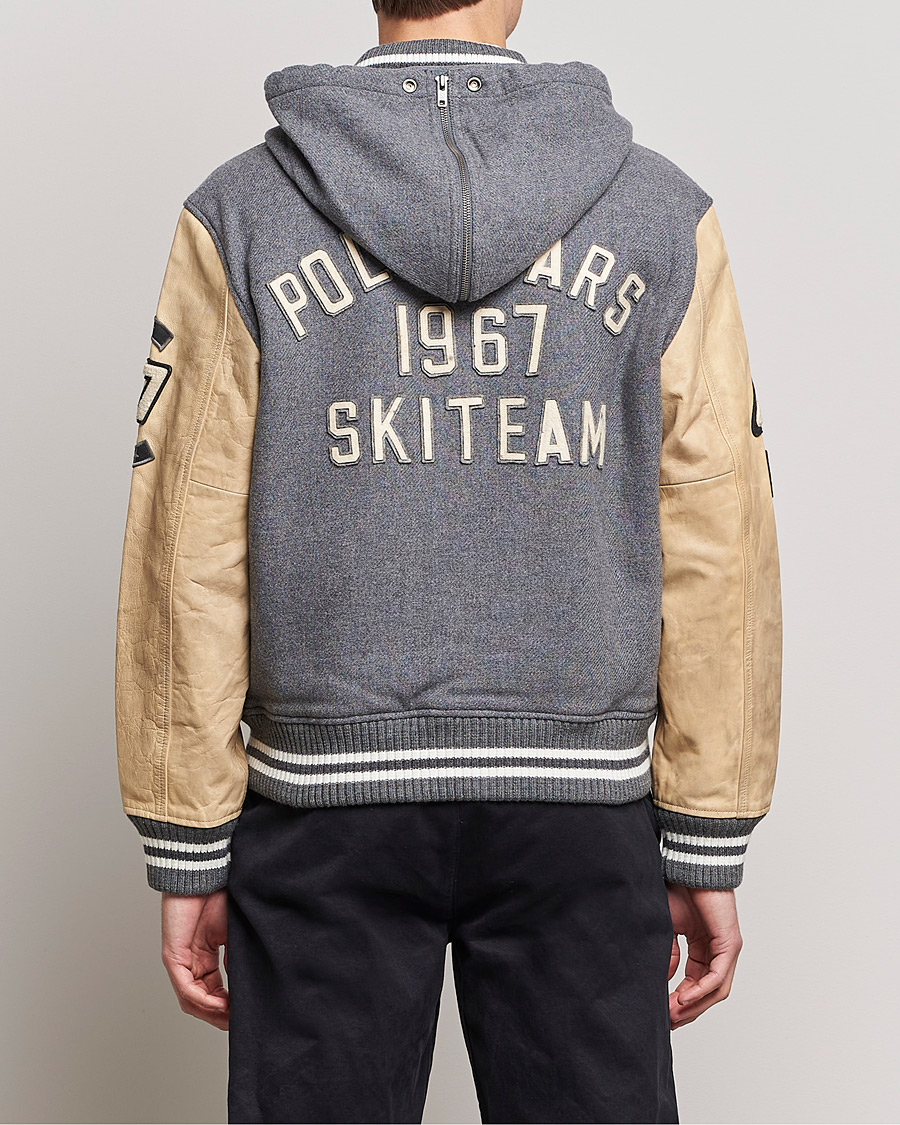 Mies | Takit | Polo Ralph Lauren | Ski Varsity Lined Bomber Jacket Grey Heather