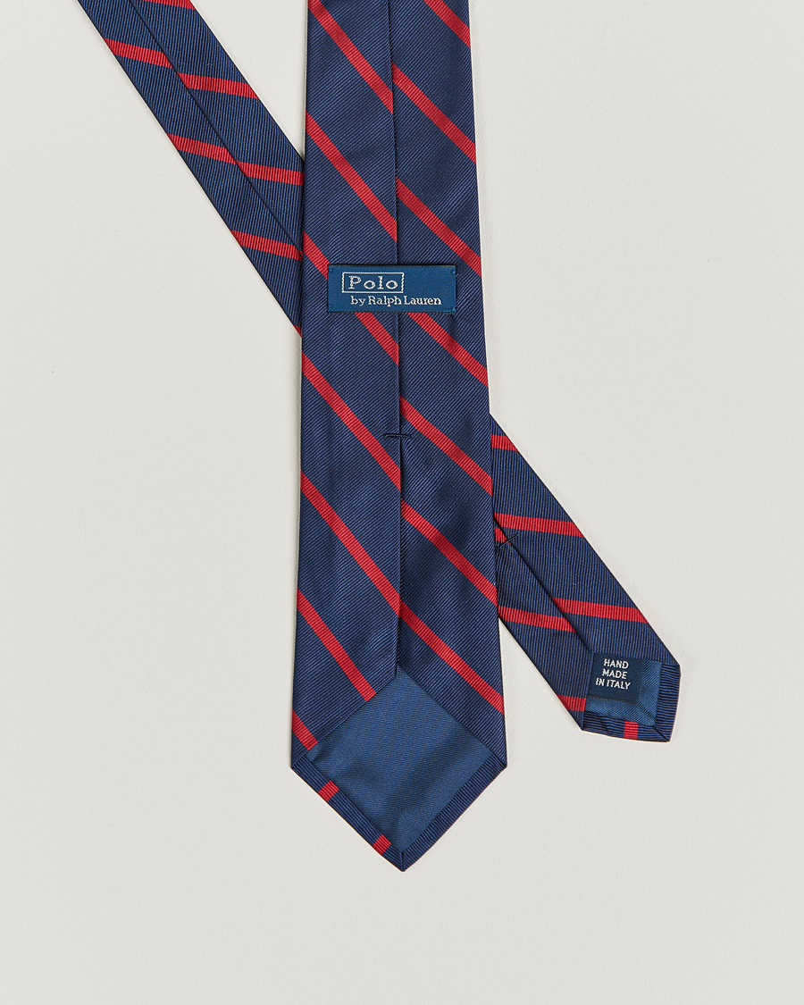 Mies |  | Polo Ralph Lauren | Striped Tie Navy/Red