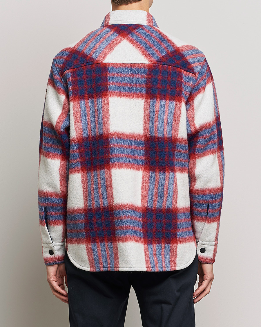 Mies | Takit | Moncler Grenoble | Waier Padded Shirt Jacket White/Red