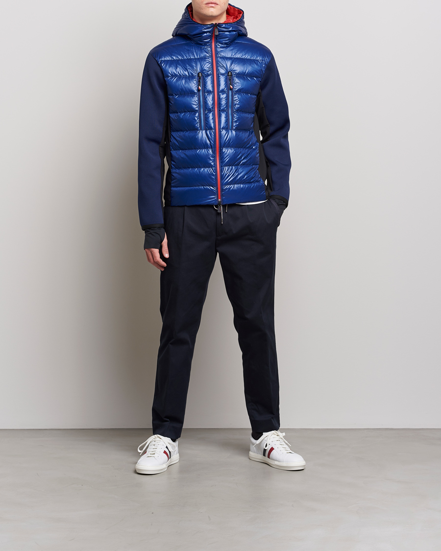 Mies |  | Moncler Grenoble | Technical Hybrid Jacket Electric Blue