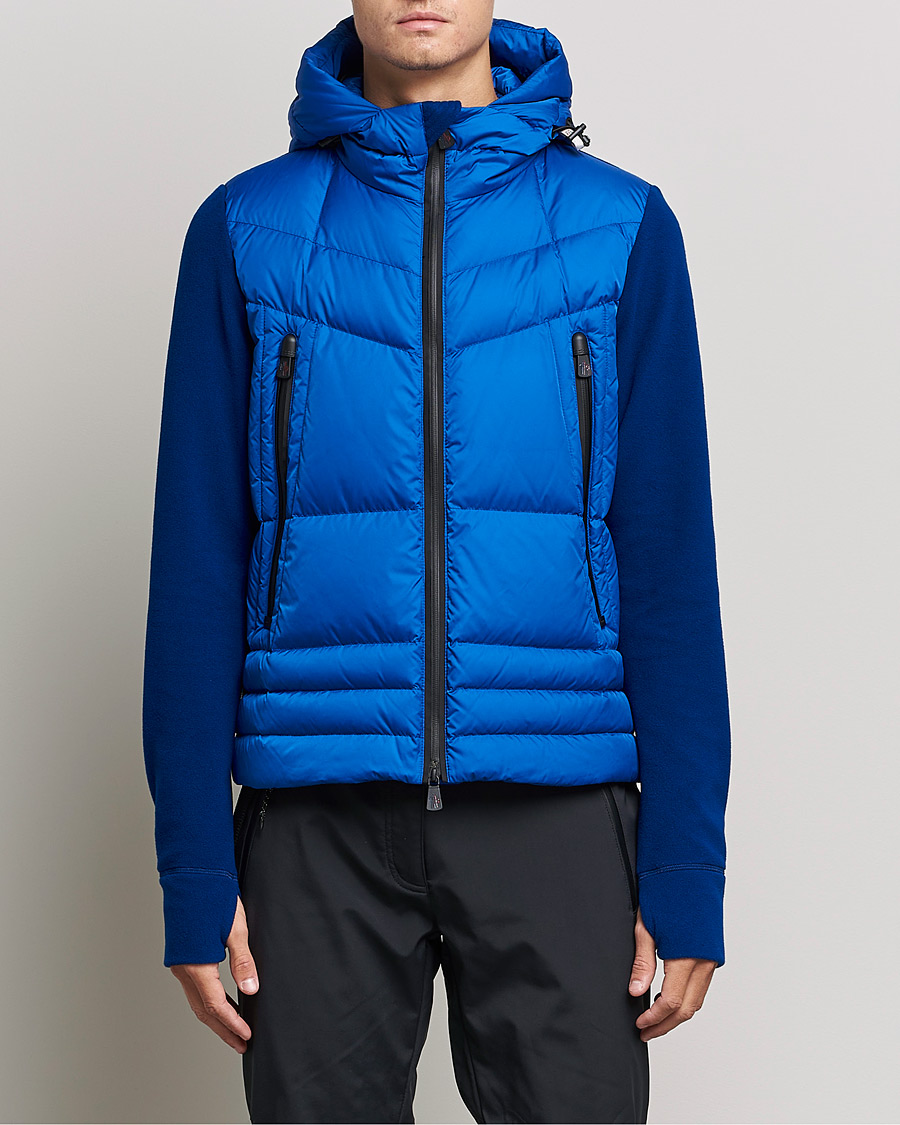 Mies | Takit | Moncler Grenoble | Padded Full Zip Sweater Dark Blue